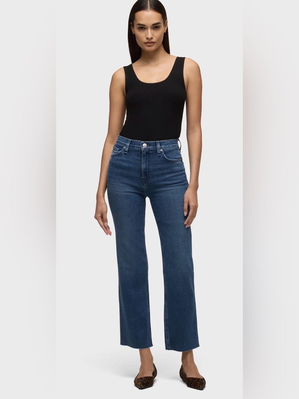 Hudson Remi High-Rise Straight Ankle Jean size 30
